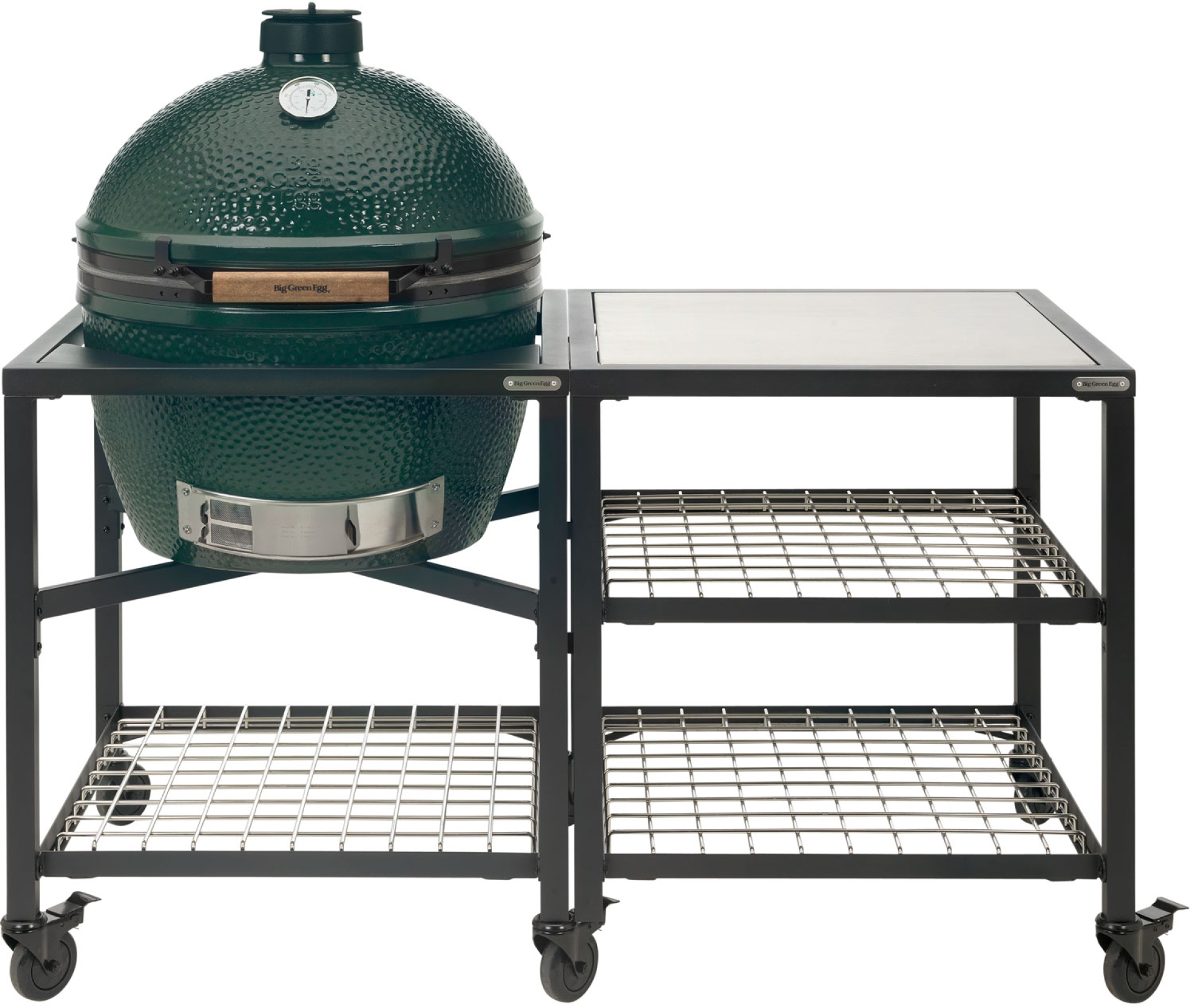 Preview: Big Green Egg  Edelstahlgitter Einsatz für Module